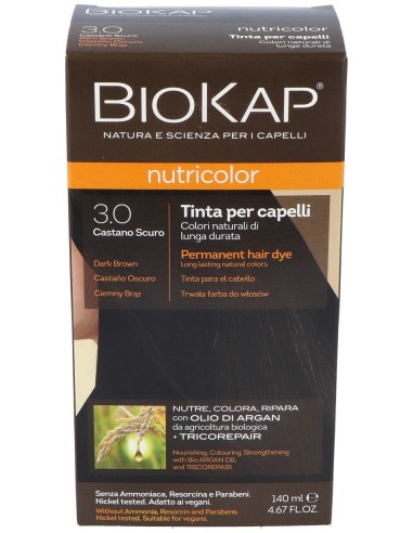 Tinte Dark Brown Dye 140Ml. Castaño Oscuro ·3.0