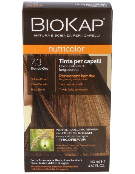 Tinte Golden Blond Dye 140Ml. Rubio Dorado ·7.3