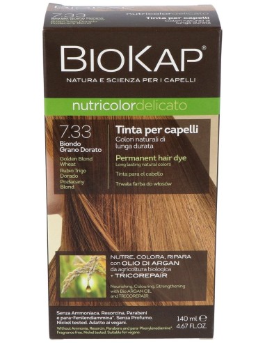 Tinte Rubio Trigo Dorado 140Ml. 7.33 Delicato