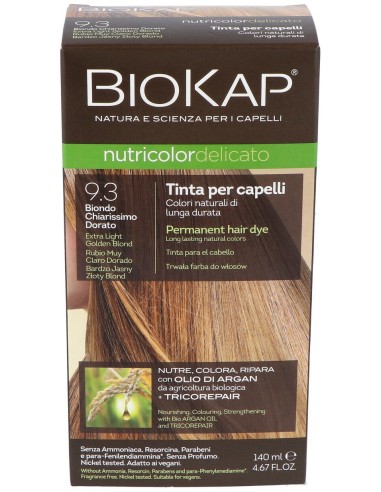 Tinte Rubio Muy Claro Dorado 140Ml. 9.3 Delicato