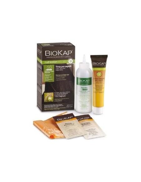 Biokap Rapid Castaño Claro Natural 5.0 Tubo 140Ml.