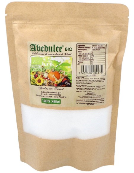 Abedulce Xilitol De Maiz 500Gr. Bio