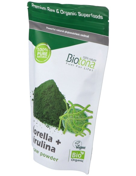 Biotona Chlorella Espirulina Bio Polvo 200G