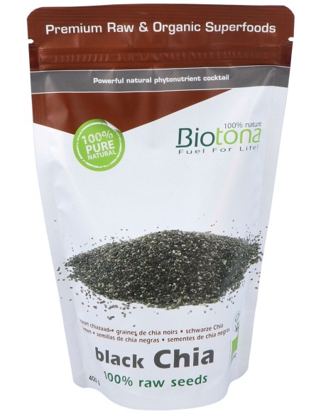 Biotona Semillas De Chía Negra Bio 400G