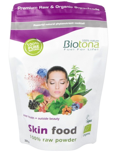 Biotona Skinfood Raw Powder Superfoods Bio 200G