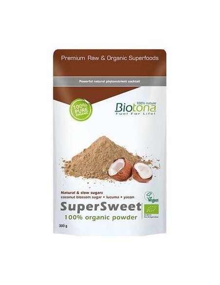 Biotona Supersweet Azúcar Coco Polvo Bio 300G