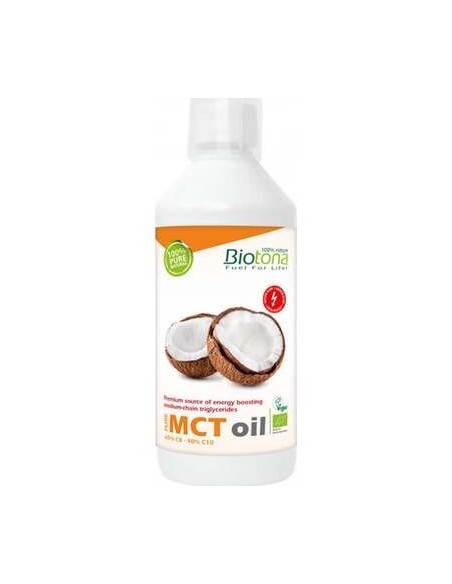 Pure Mct Oil Aceite De Coco 500Ml. Bio