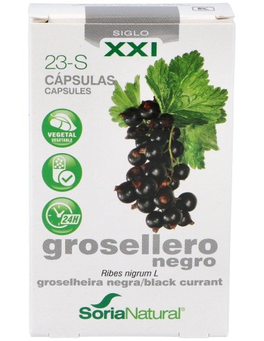 Soria Natural Grosellero Negro 23S 30Caps