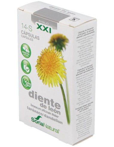 Diente Leon 14-S 30 Cap Xxl Soria Natura