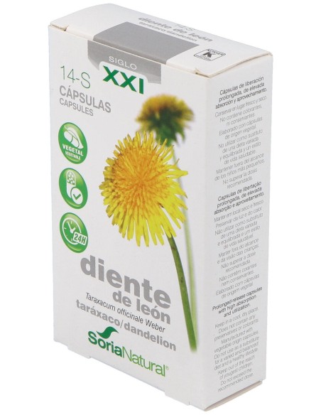Diente Leon 14-S 30 Cap Xxl Soria Natura