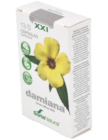 Damiana 13-S 30 Cap Soria Natural