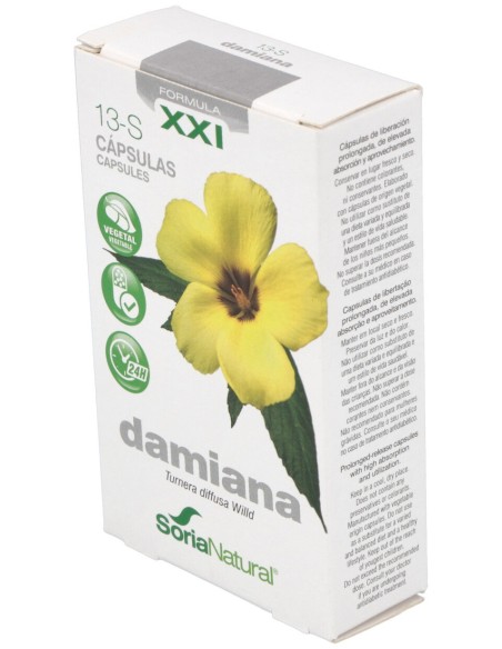 Damiana 13-S 30 Cap Soria Natural