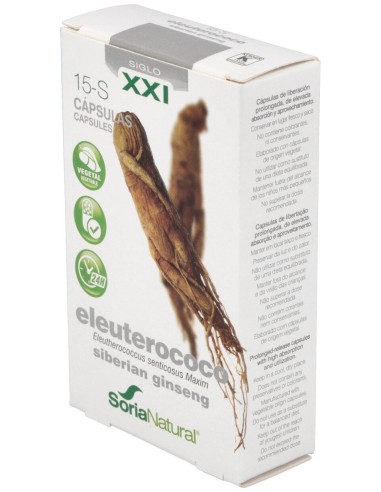 Eleuterococo Xxl 30 Caps Soria Natural