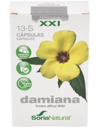 Damiana 13-S 30 Cap Soria Natural