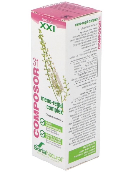 Composor 31 Meno-Regul Complex Xxi 50Ml.