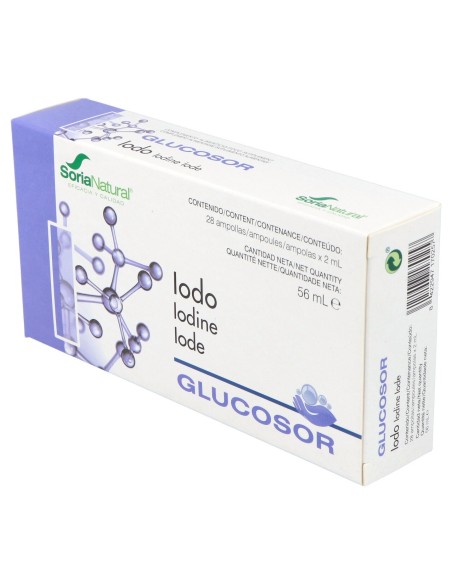 Glucosor Iodo 28 Viales Soria Natural