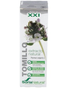 Extracto Tomillo Xxi 50 Ml Soria Natural