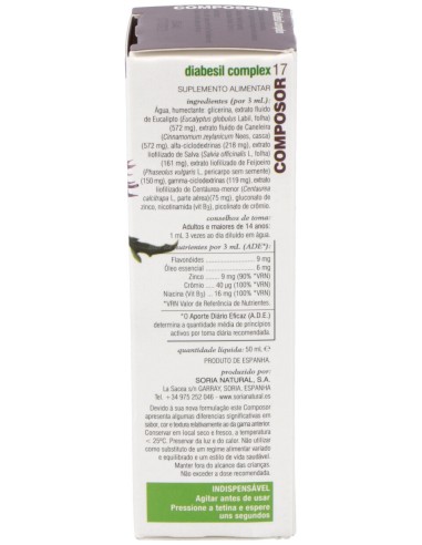 Soria Complemento Composor 17 Xxi Diabesil Complex