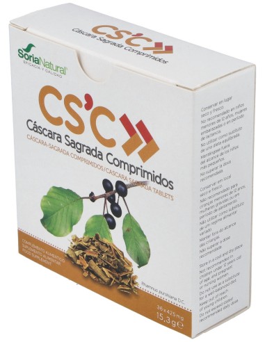 Soria Natural Cascara Sagrada 36 Comprimidos