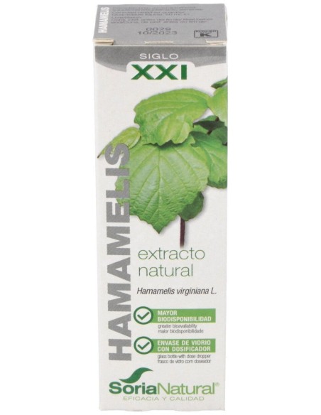 Extracto Hamamelis Xxi 50 Ml Soria Natur