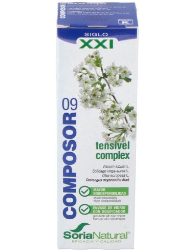 Composor 09 Tensivel Xxi 50 Ml Soria Nat