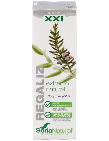 Extracto Regaliz Xxi 50 Ml Soria Natural