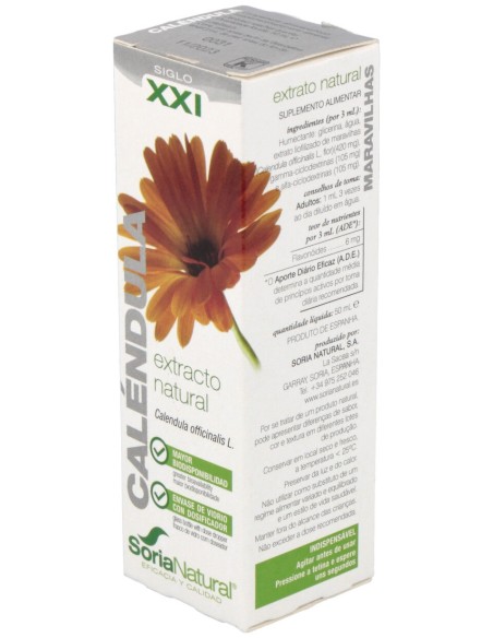 Soria Complemento Extracto Calendula Xxi 50 Ml Soria Natu