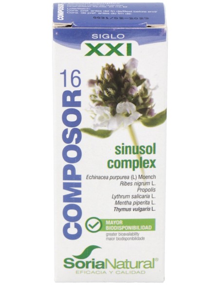 Soria Complemento Composor 16 Sinusol Xxi