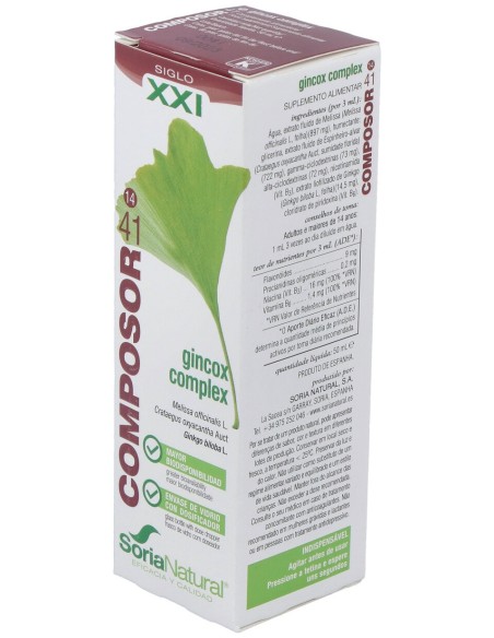 Composor 41 Gincox Complex Xxi Soria Nat