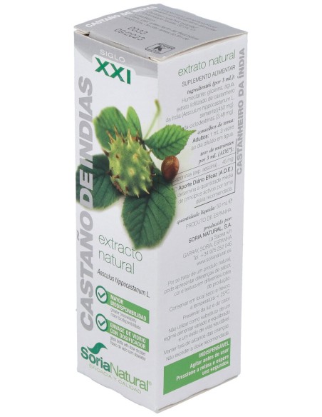 Ext. Castaño De Indias Xxi 50Ml. S/Al
