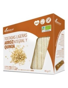 Soria Alimentacion Tostadas Ligeras Arroz Quinoa Bio