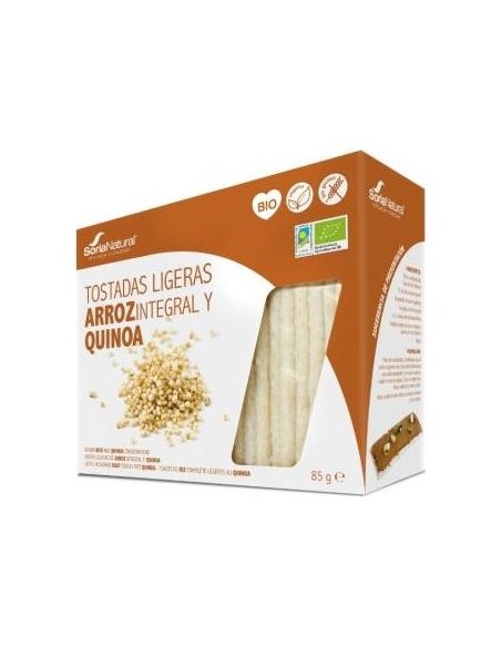 Soria Alimentacion Tostadas Ligeras Arroz Quinoa Bio