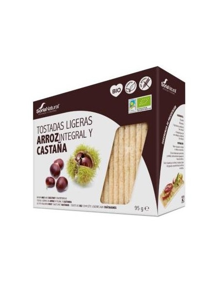 Soria Alimentacion Tostadas Ligeras Arroz Castaña Soria Nat