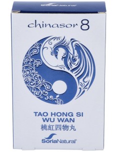 Soria Natural Chinasor 8 Tao Hong Si Wu Wan 30Comp