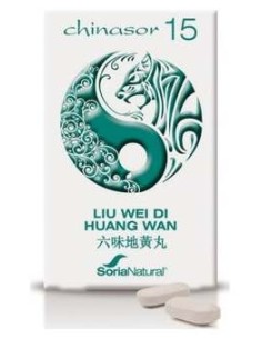 Soria Natural Chinasor 15 Liu Wei Di Huang Wan 30Comp