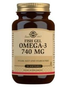 Fish Gel Omega 3 740Mg. 50Cap.Blanda