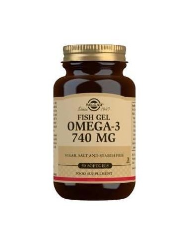 Fish Gel Omega 3 740Mg. 50Cap.Blanda