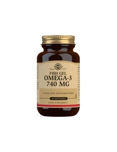 Fish Gel Omega 3 740Mg. 50Cap.Blanda