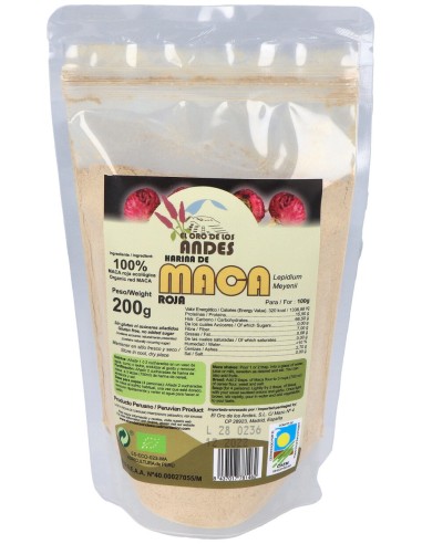 Maca Roja Superalimentos 200Gr. Eco