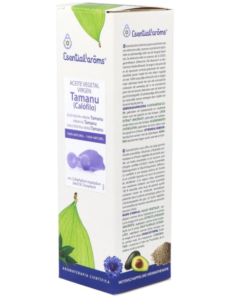 Esential'Arôms Aceite Vegetal Virgen Tamanu Calófilo 100Ml
