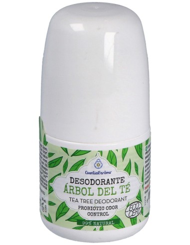 Esential Aroms Arbol Del Te Desodorante Roll-On...