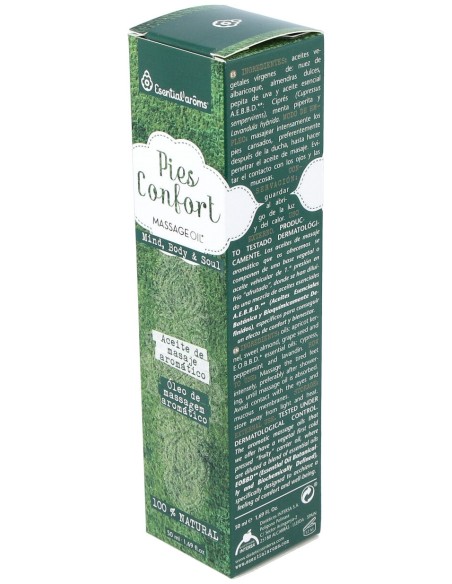 Intersa Esential Aroms Massage Oil Pies Confort 50Ml