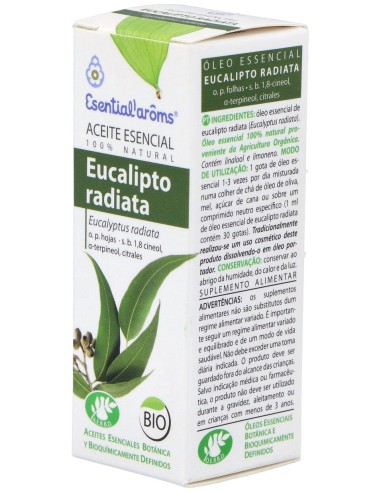 Eucalipto Radiata Aceite Esencial 10Ml.