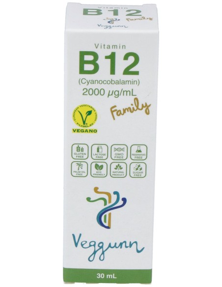 Veggunn Vitamina B12 Family 30Ml