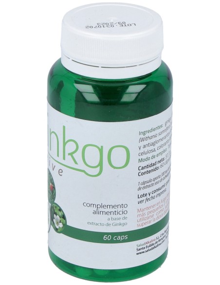 Saludalkalina Ginkgo Active 60Caps