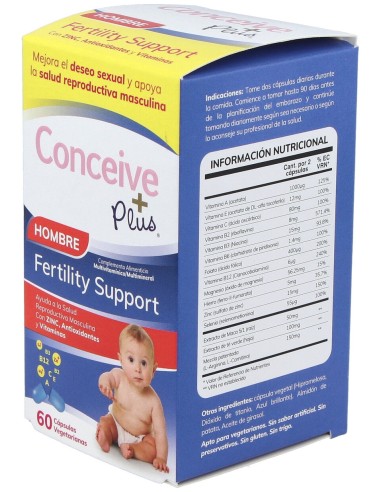 Conceive Plus Apoyo A La Fertilidad Masculina...
