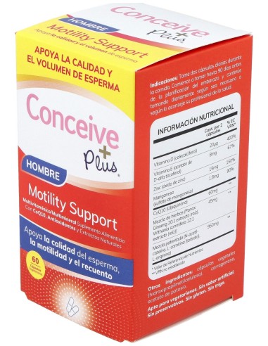 Conceive Plus Hombre Motilidad 60Cap.