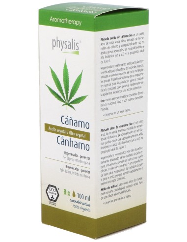 Physalis Aceite Vegetal De Cáñamo Bio 100Ml