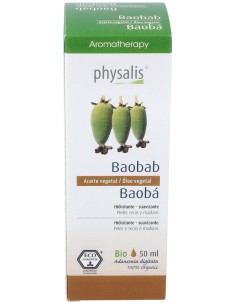 Physalis Aceite Vegetal De Baobab Bio 50Ml