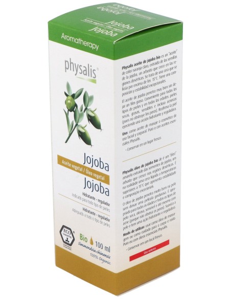 Physalis Aceite Vegetal De Jojoba Bio 100Ml